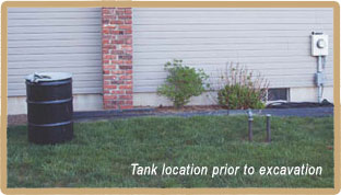 inground oil tank