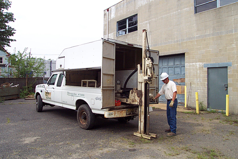 Geoprobe Phase II soil and groundwater sampling