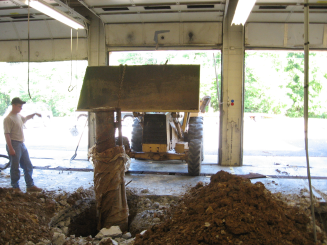 Removal of Hydraulic Lift