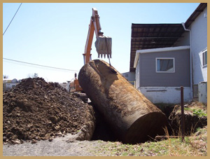 commercial tank removal