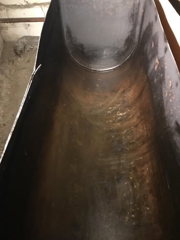 Basement oil tank removal