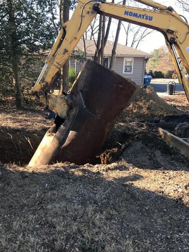 NJ oil tank removal