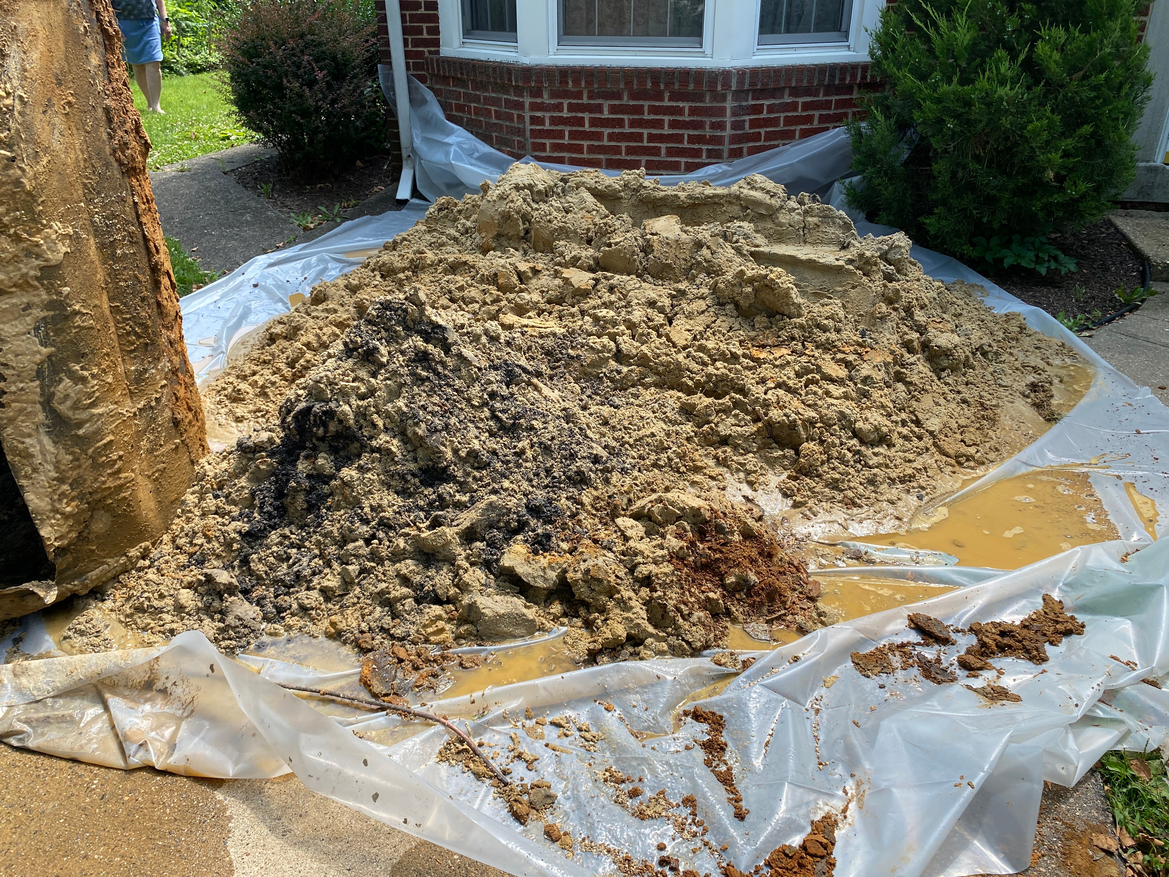 removing previoulsy filled in place tank NJ DE PA