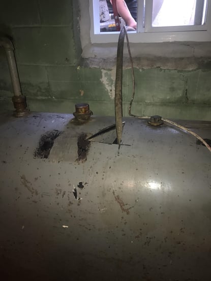 AST Removal from basement