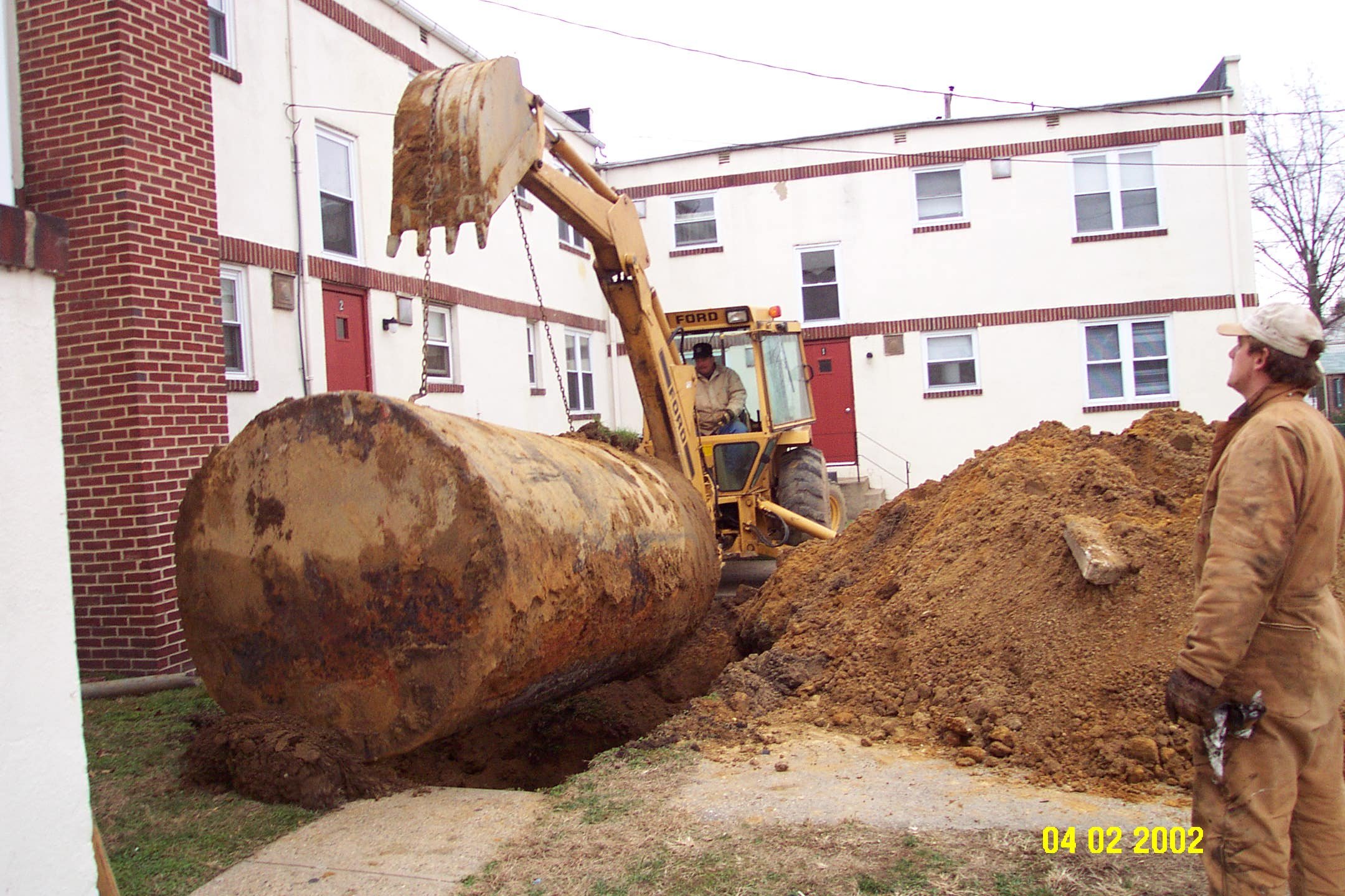 commercial tank removal