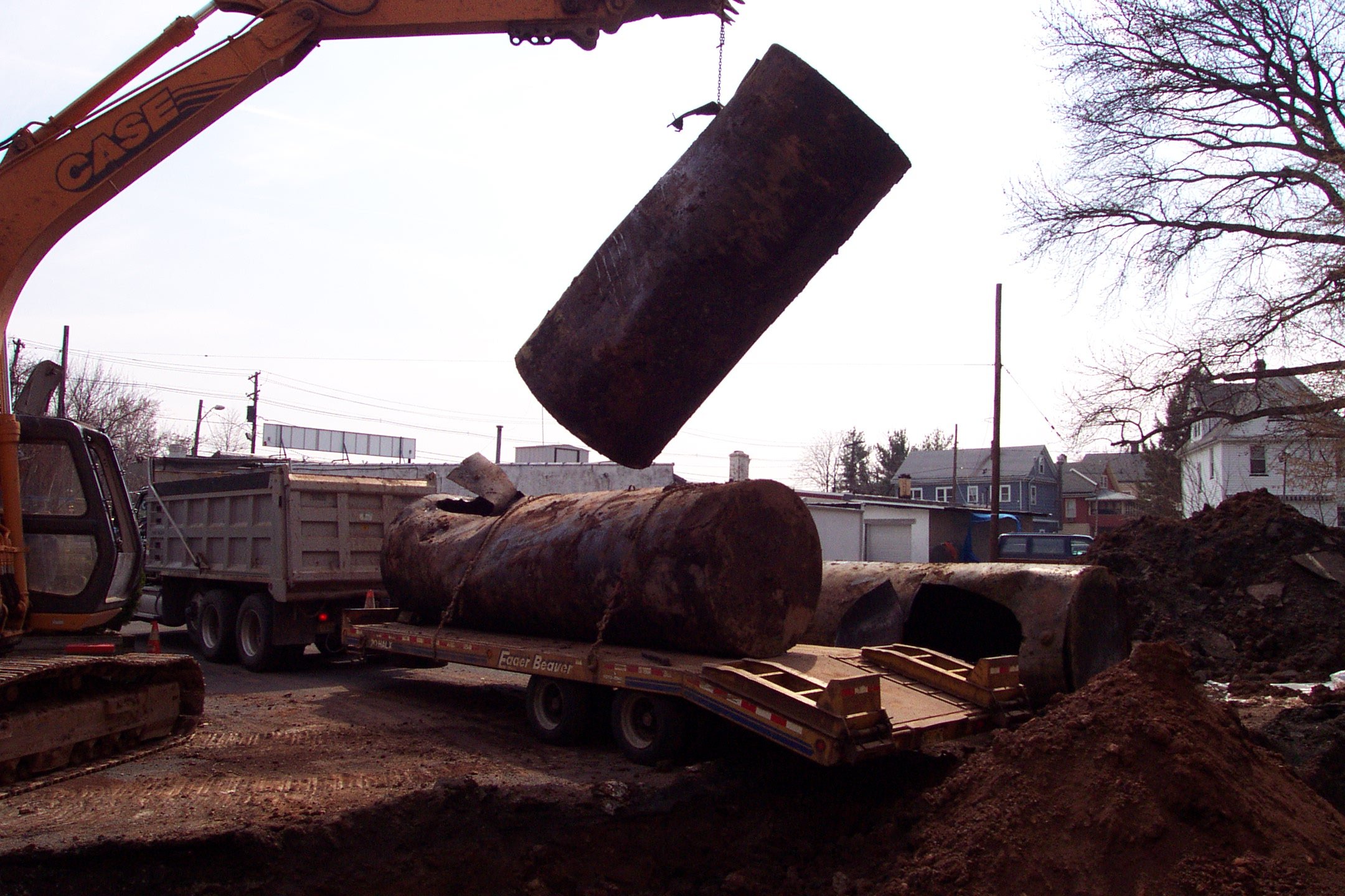 fuel oil tank removal