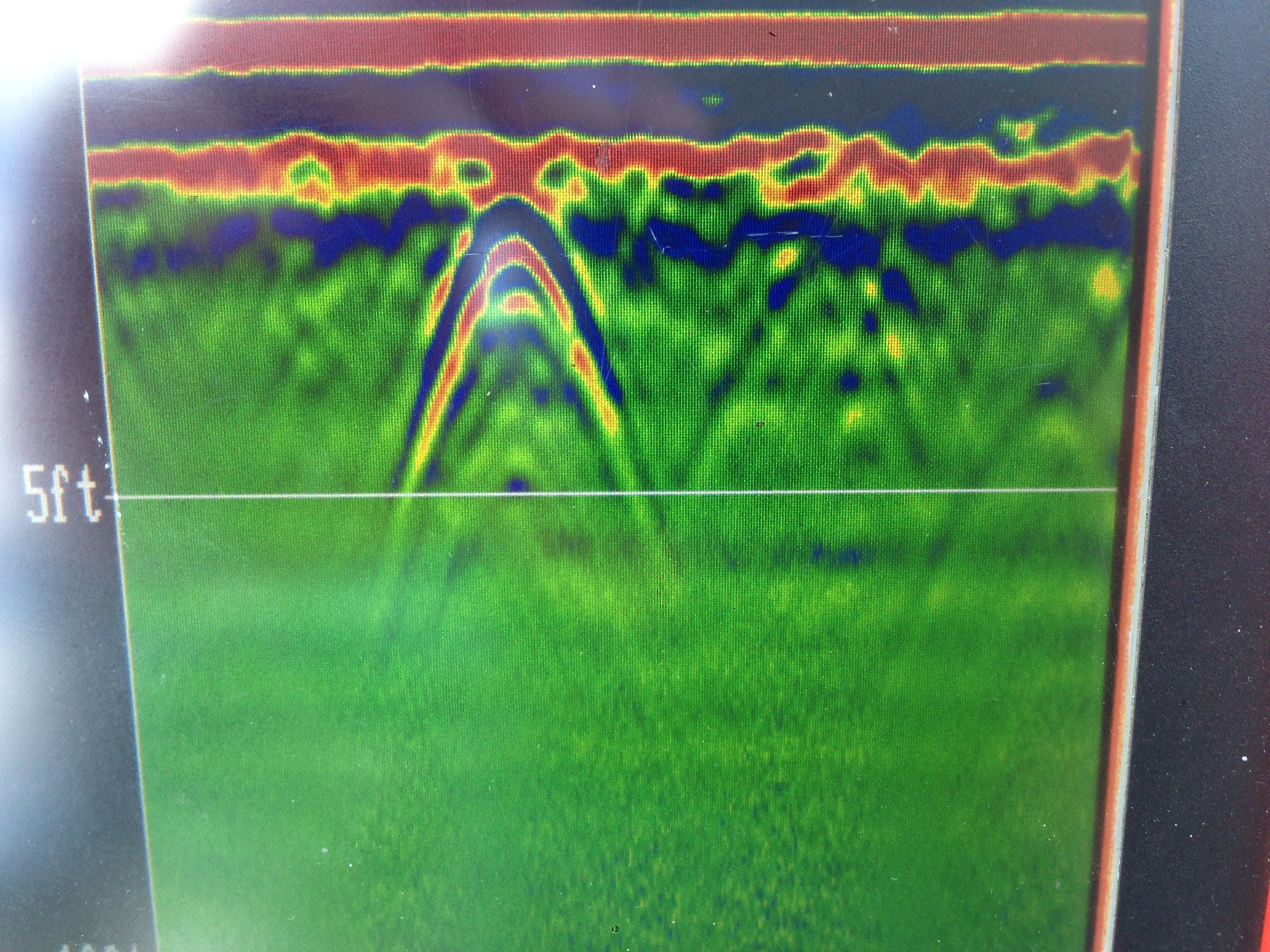 GPR Image of Tank