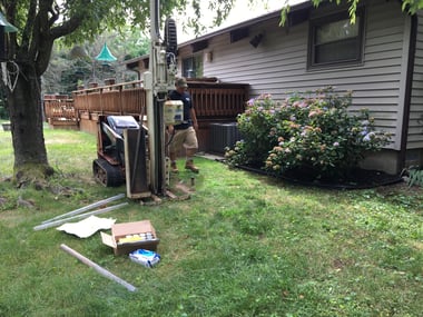 How do you test a buried oil tank or UST?
