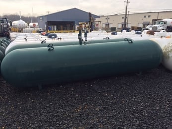 Propane tank decommissioning