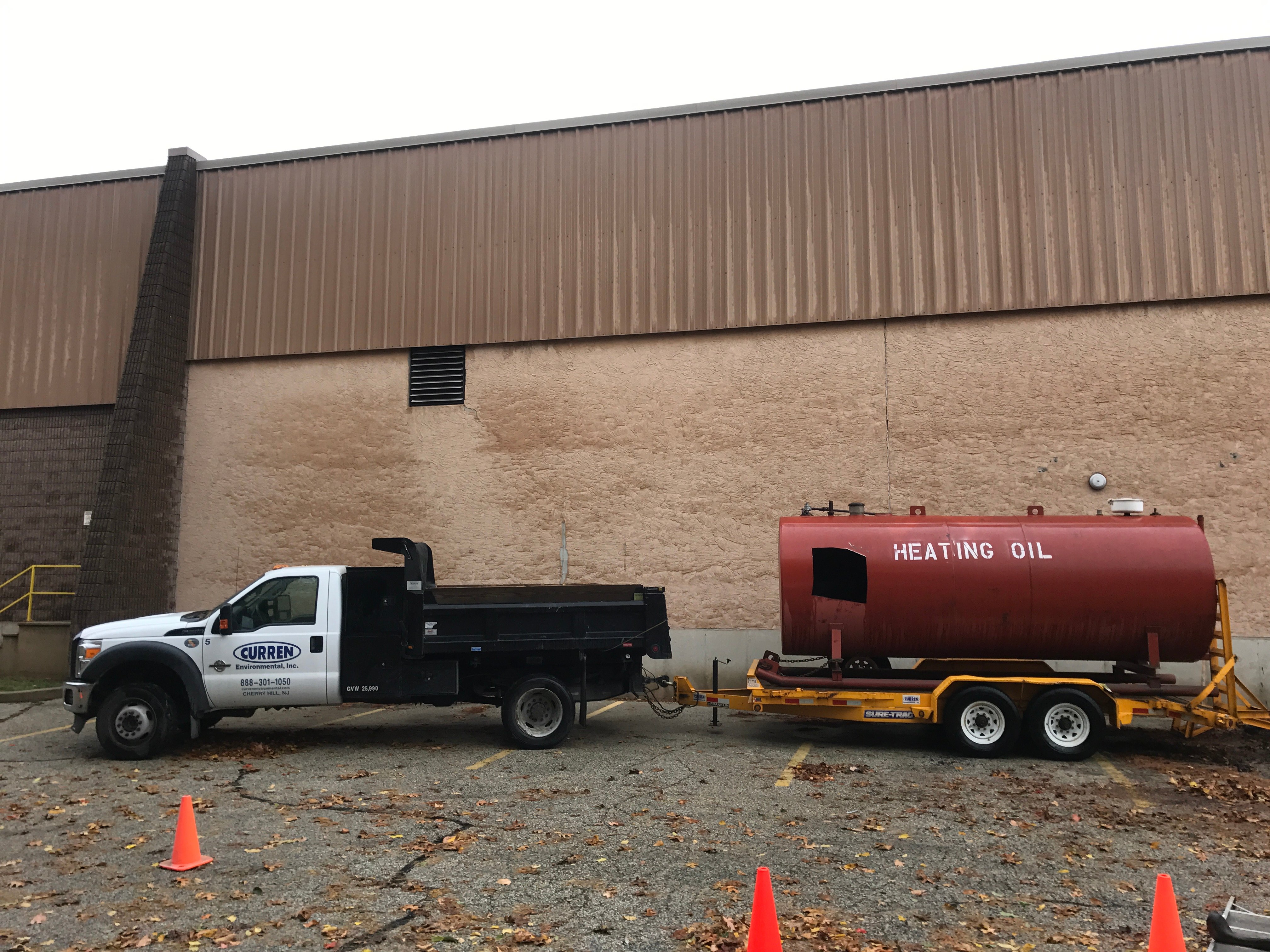 heating oil tank cleaning