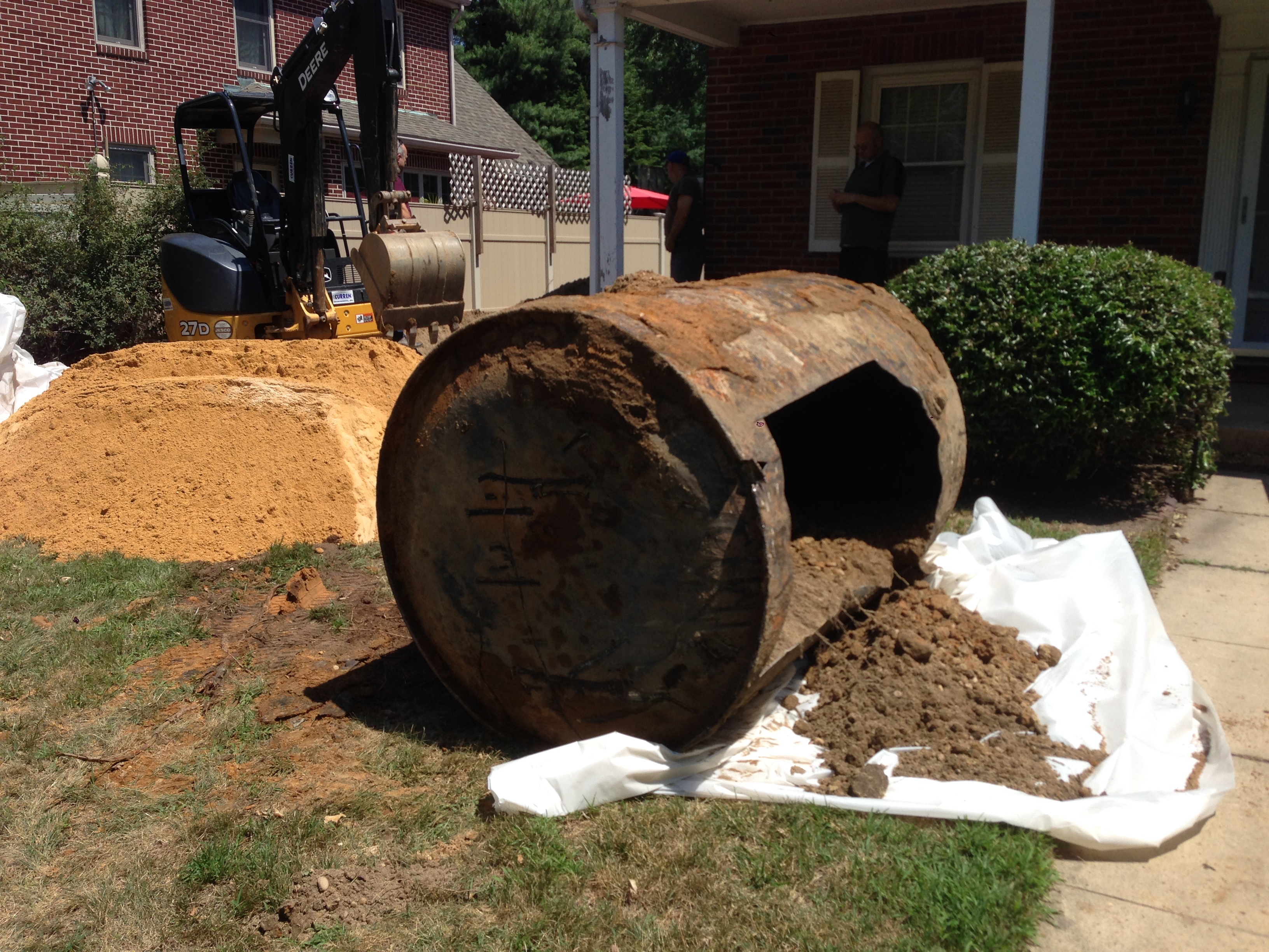 residential oil tank removal