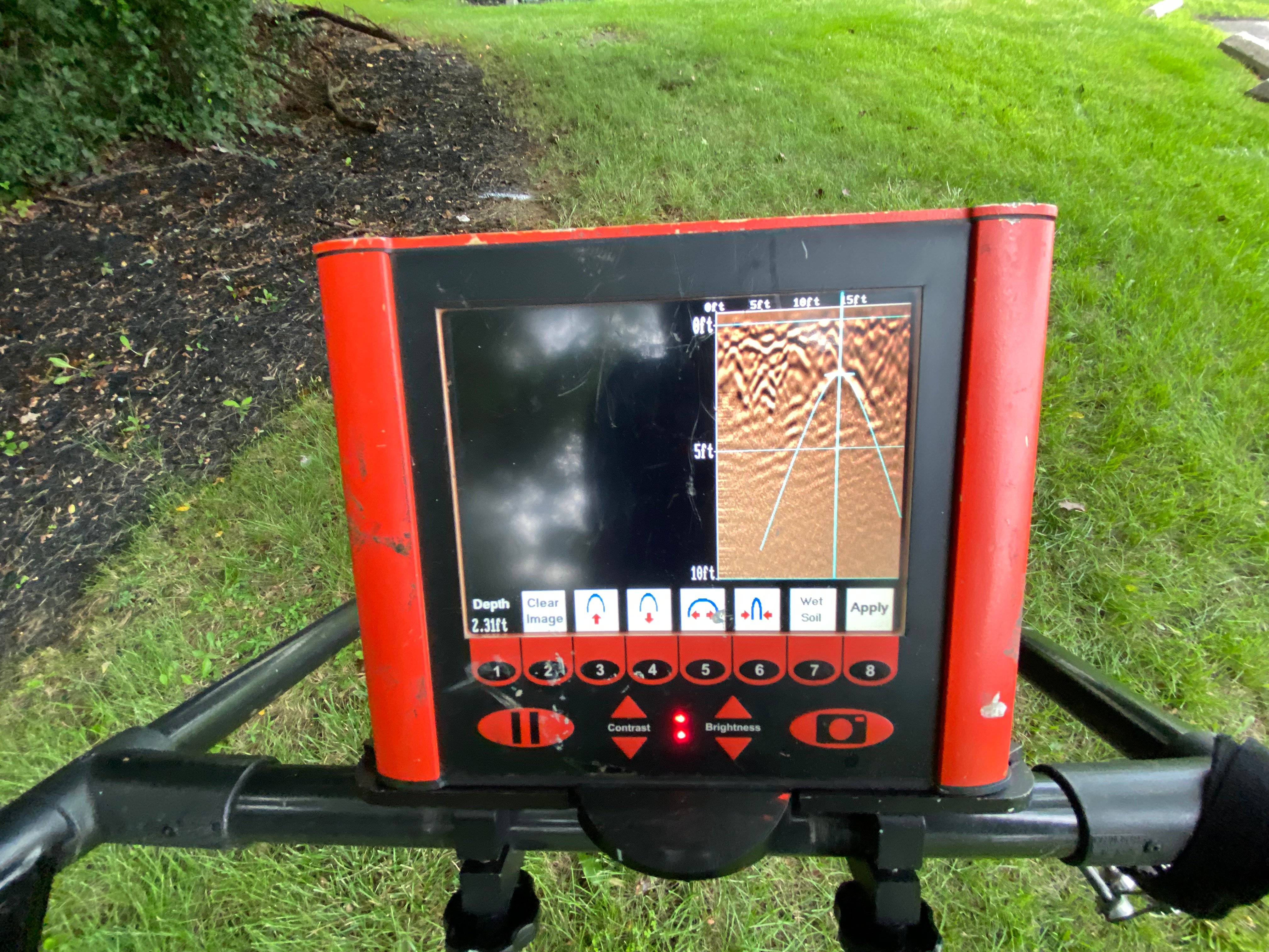 GPR tank sweeps