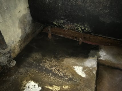 Heating oil AST leak