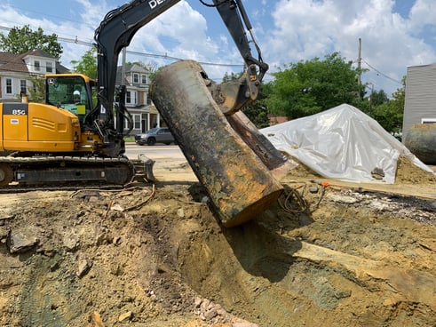 Phase III tank removal