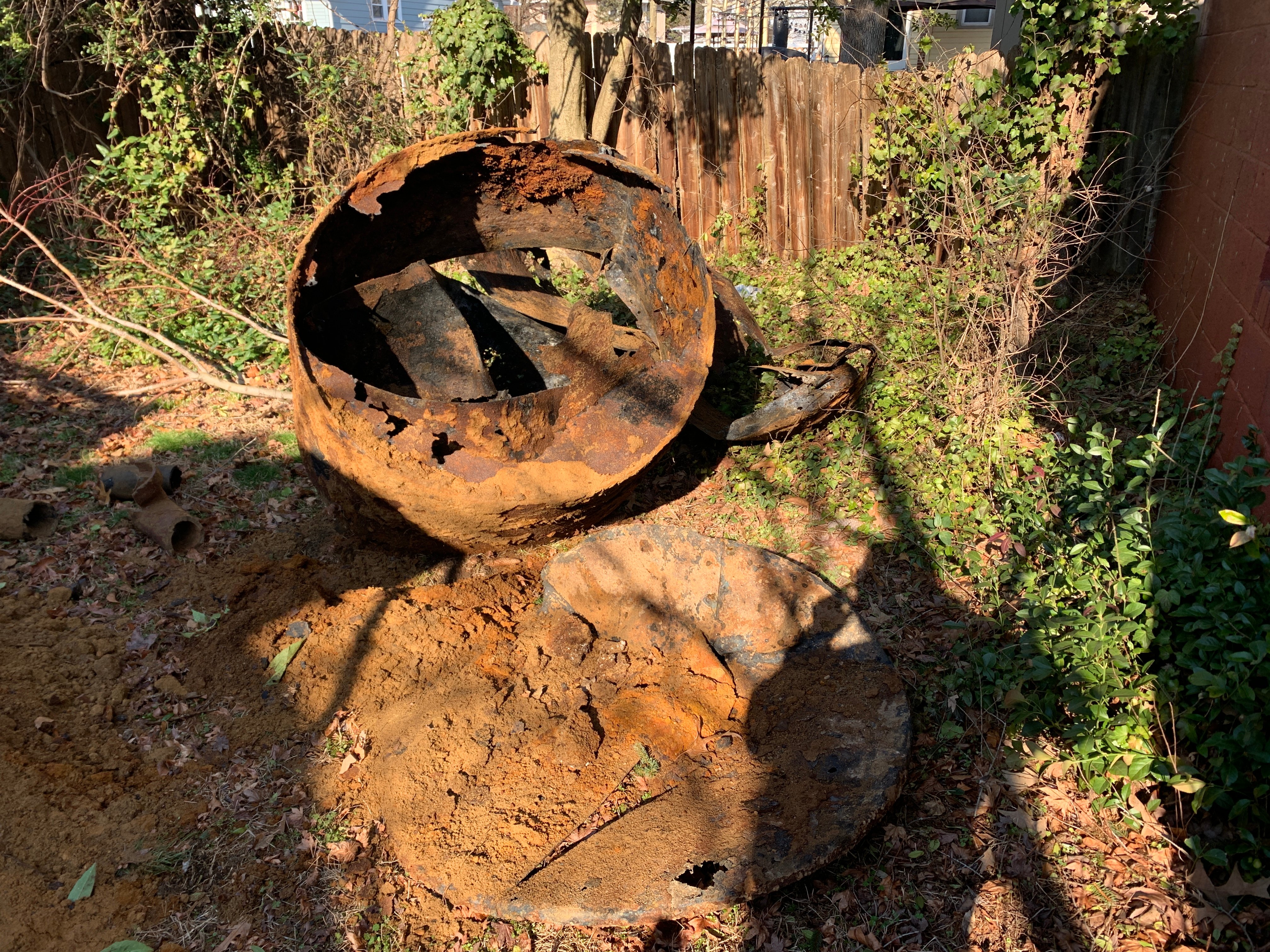 Cistern closure and abandonment