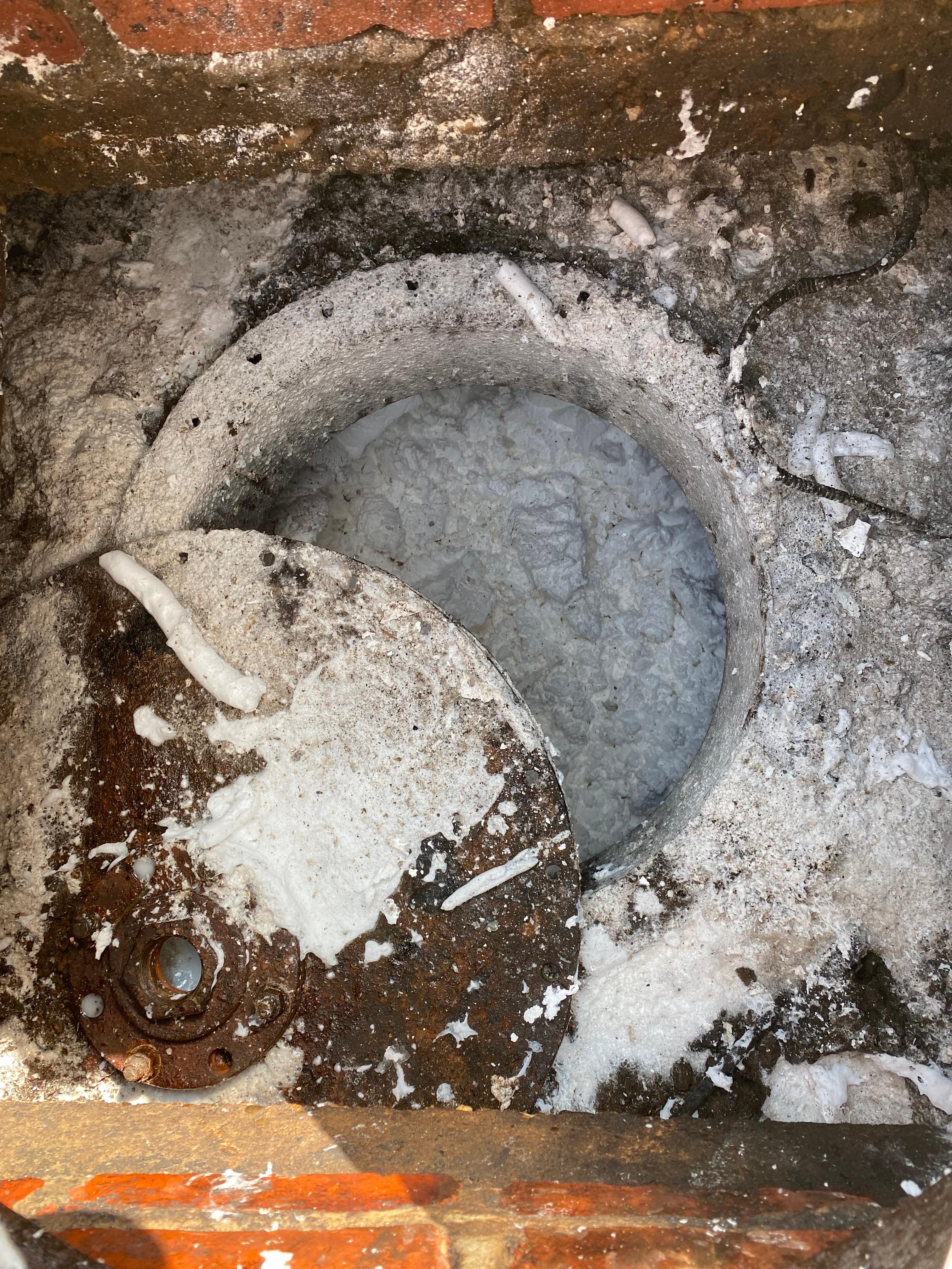 Foam-filled tank