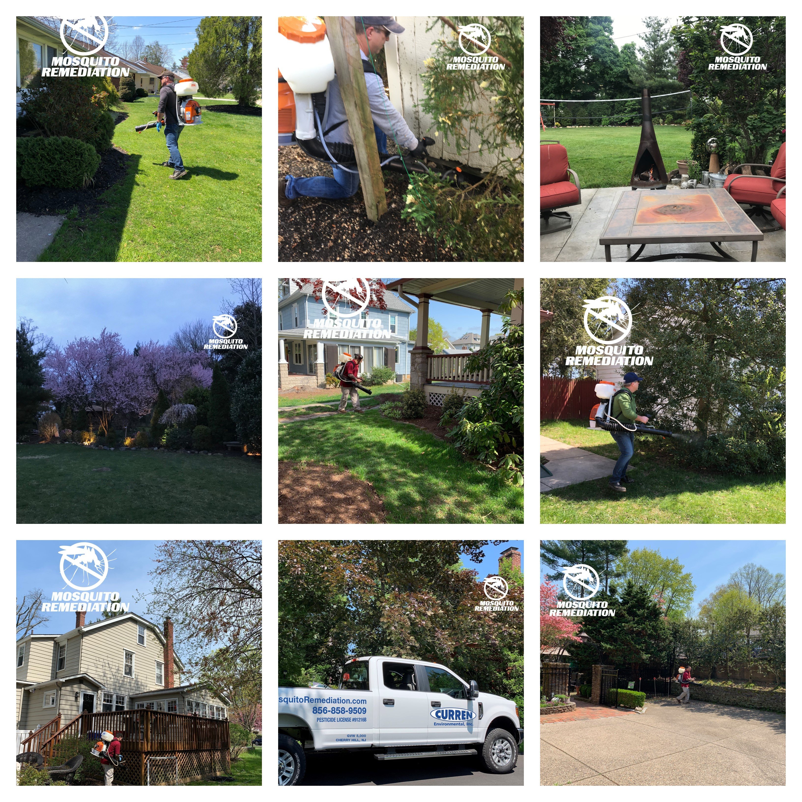 Mosquito Control Collage