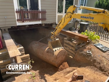 Abandoning Underground Storage Tanks with Foam