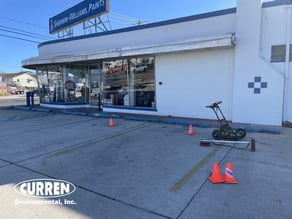Ground Penetrating Radar Tank Sweep for Oil tank Removal