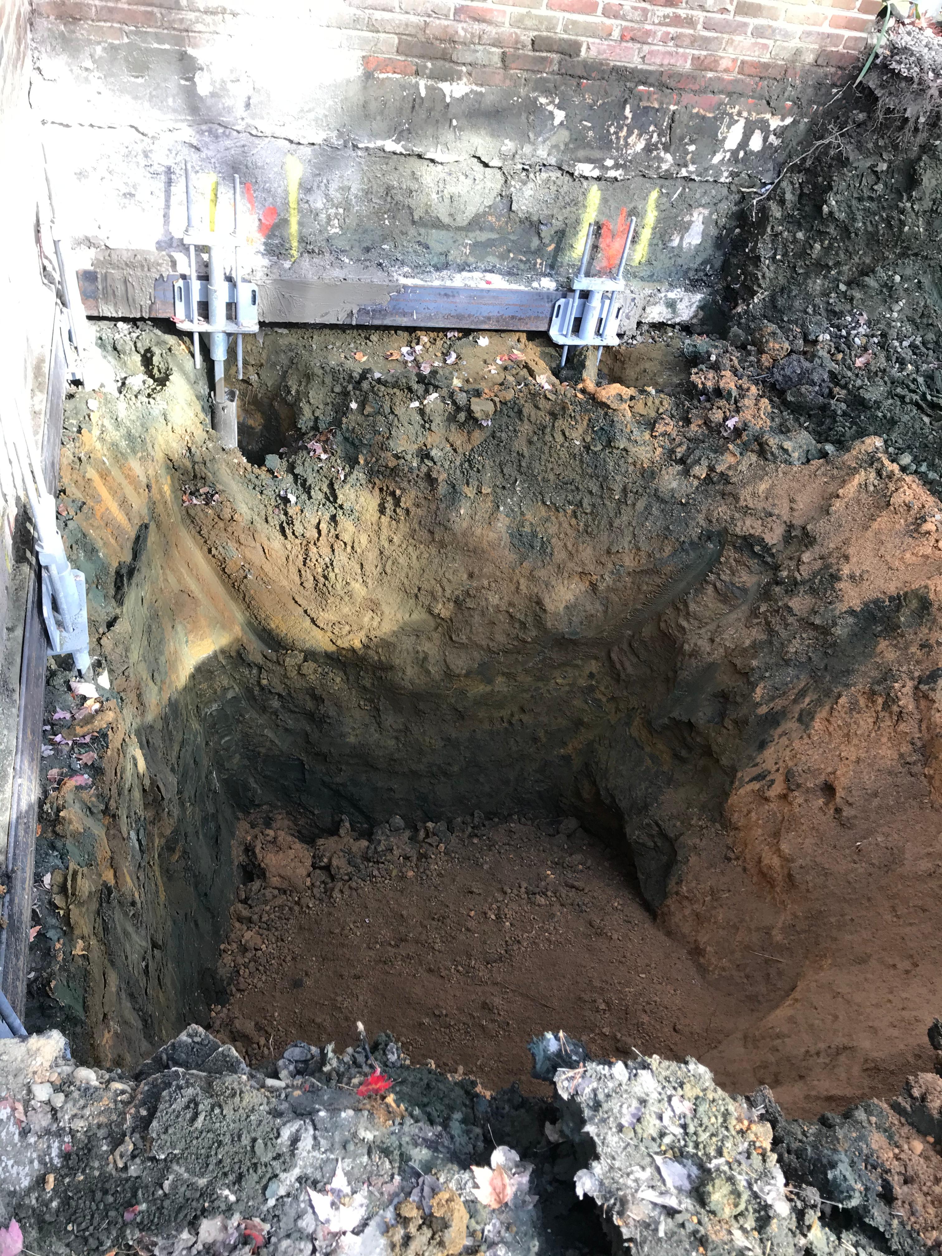 always test excavations where tanks were removed