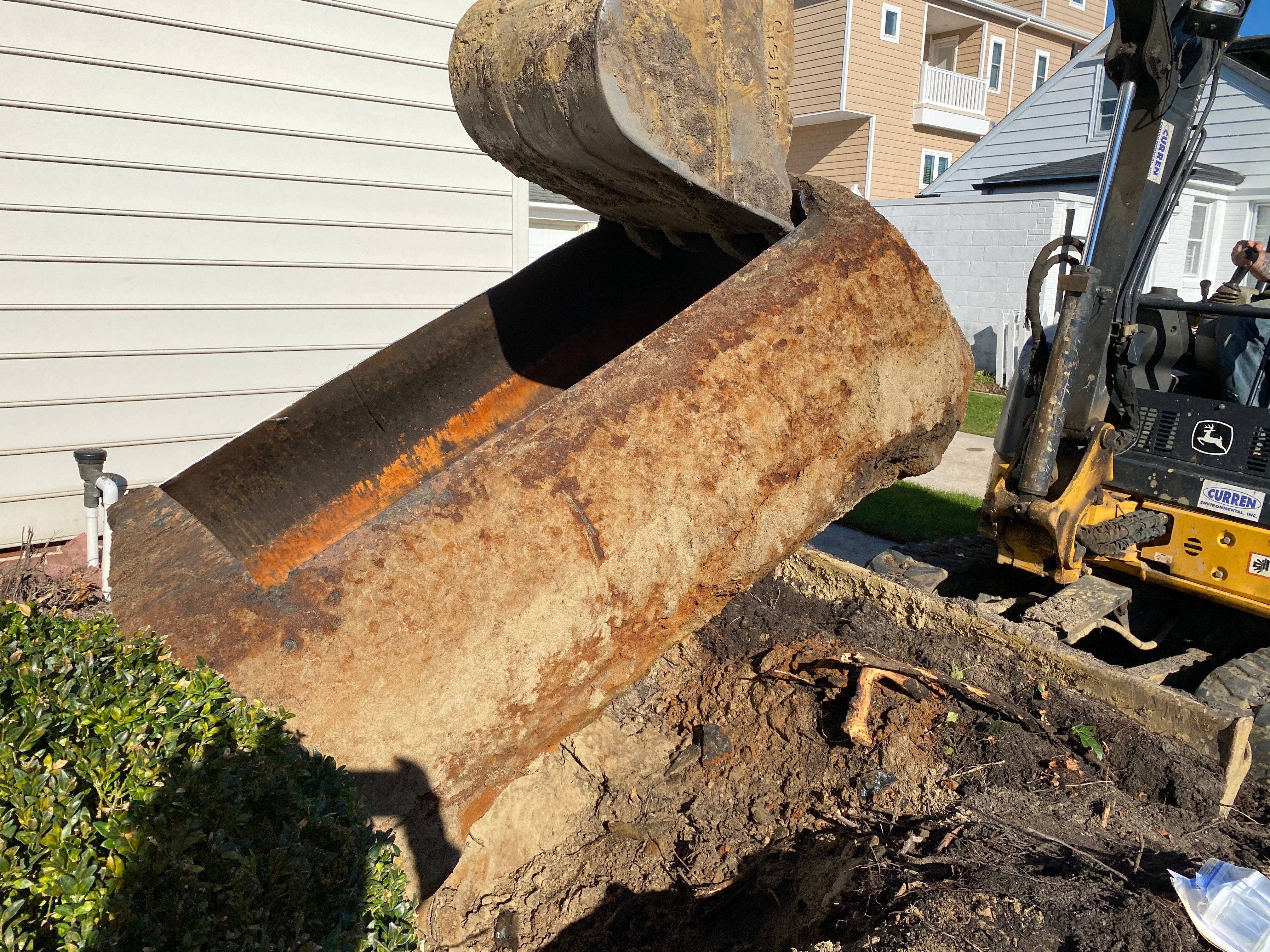 Margate oil tank removal