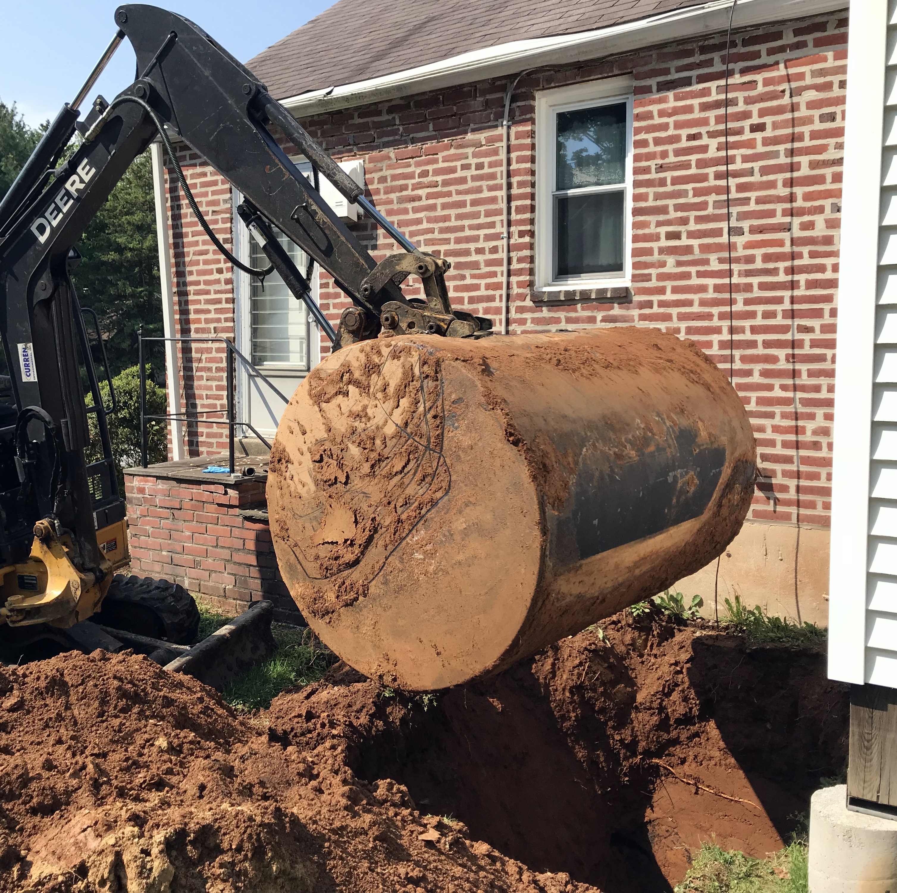 Buried Oil Tank Removal 
