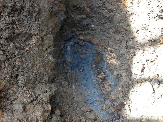 contaminated soil from tank decommissioned improperly