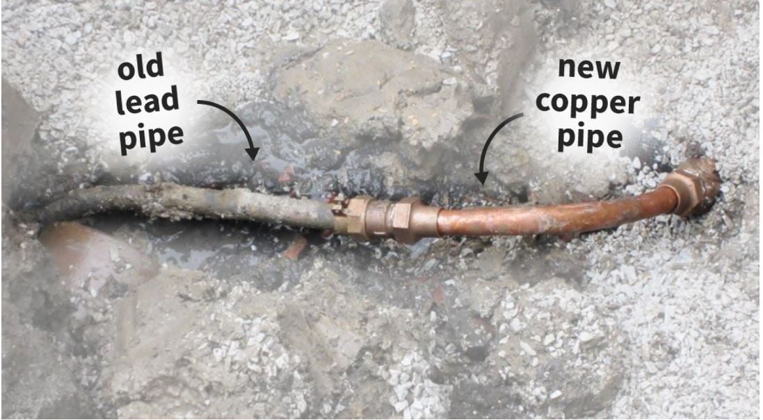 lead water pipe