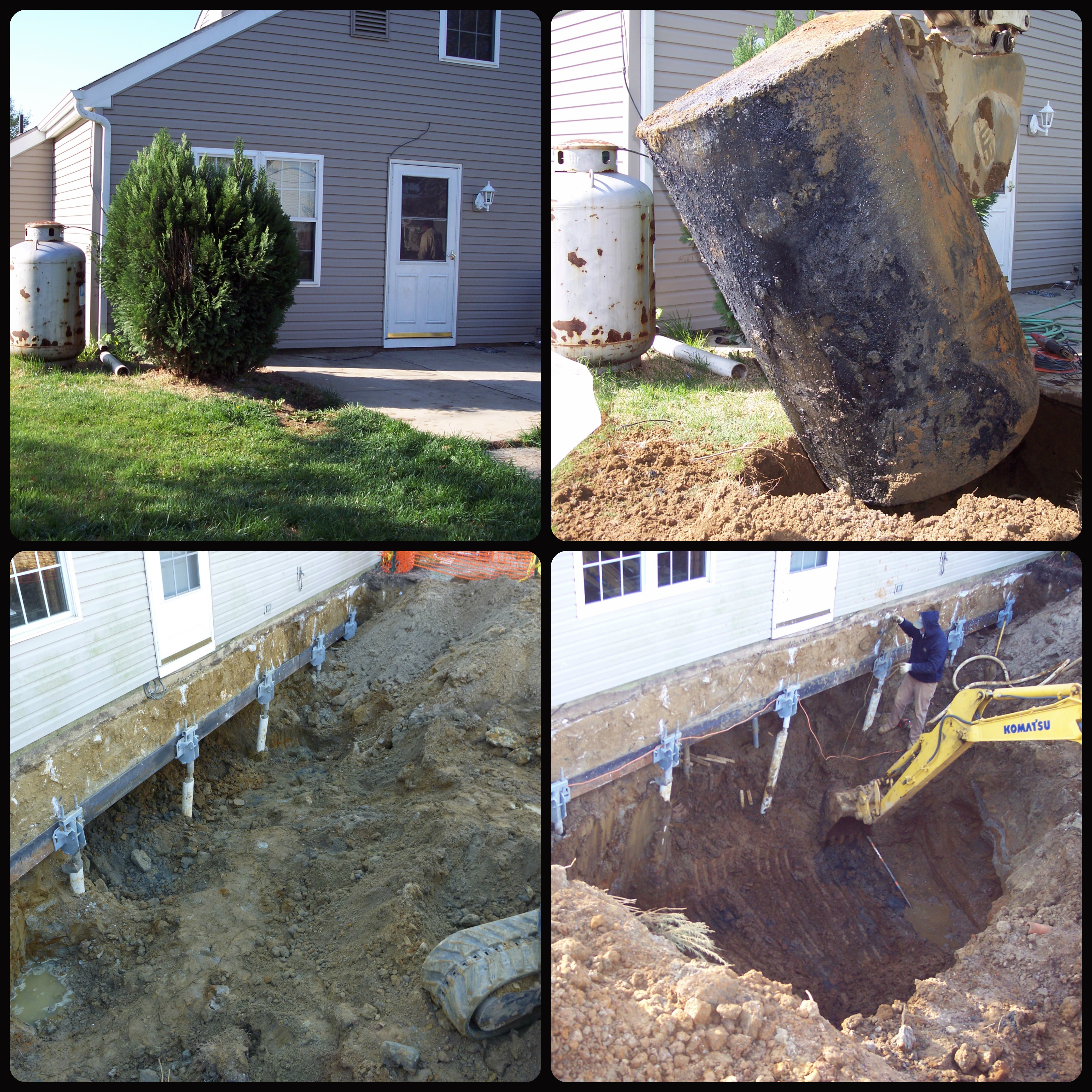 oil tank leak and remediation