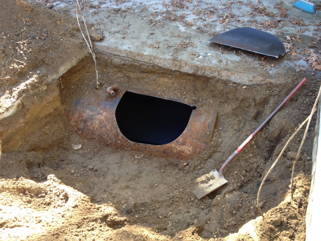 residential oil tank removal